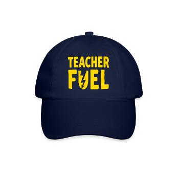 Teacher Fuel - Baseballkappe - Blau/Blau - Vorne