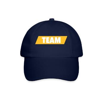 Team - Baseballkappe - Blau/Blau - Vorne