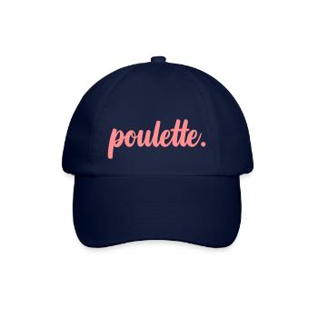 Poulette - Copine - Meilleure Amie - Casquette classique - bleu/bleu - Devant