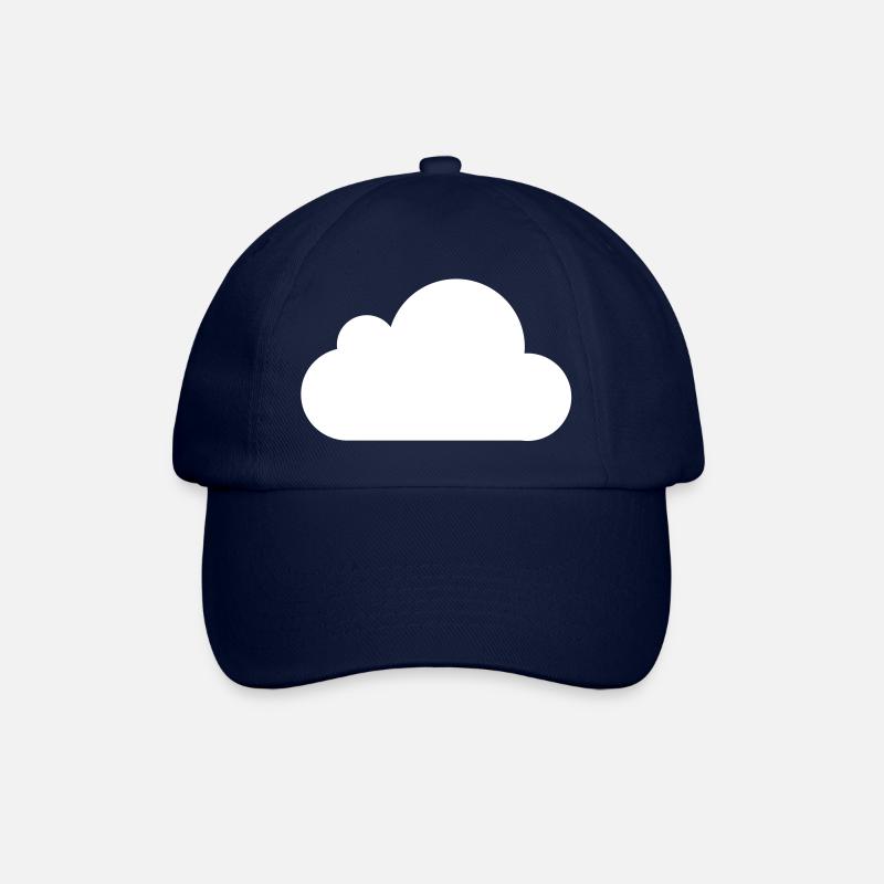 Wolke - Baseballkappe - Blau/Blau