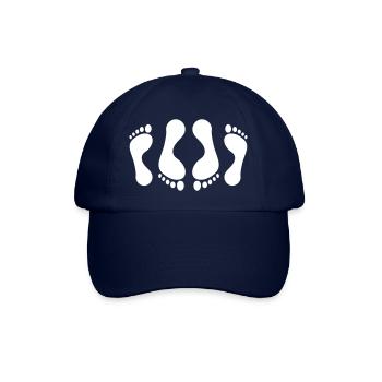 pieds - Casquette classique - bleu/bleu - Devant