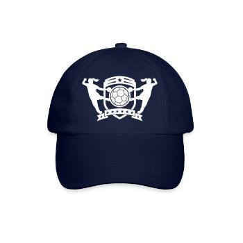 Handballerin Wappen - Baseballkappe - Blau/Blau - Vorne