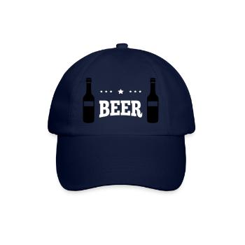 Bière - Casquette classique - bleu/bleu - Devant