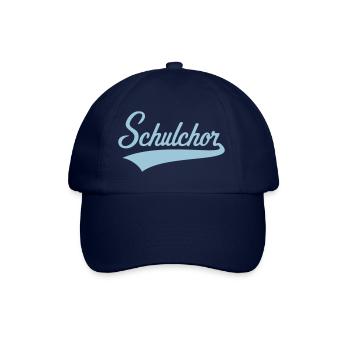 Schulchor (Chor / Musik / Schriftzug / Sky Blue) - Baseballkappe - Blau/Blau - Vorne