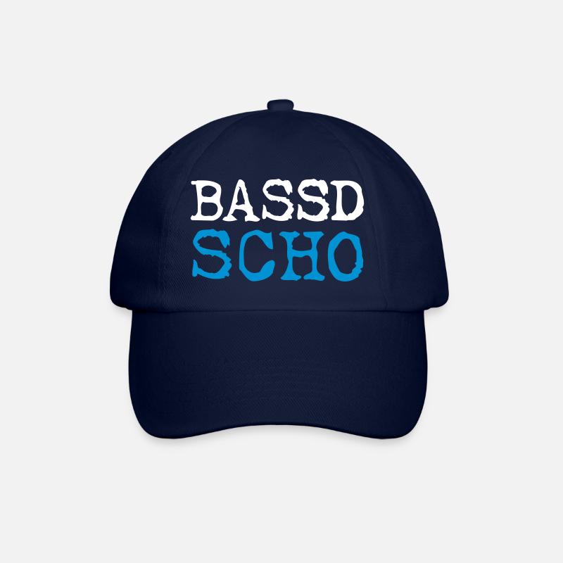 Bassd Scho - Baseballkappe - Blau/Blau