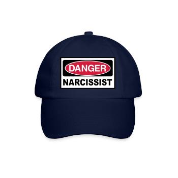 2541614 115188447 narcissist - Baseball Cap - blue/blue - Front