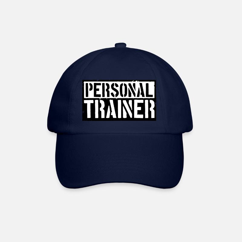 Bodybuilder Personal Trainer - Baseballkappe - Blau/Blau