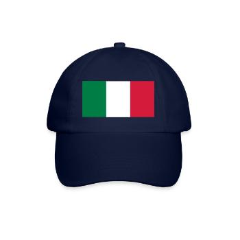 italien - Baseballkappe - Blau/Blau - Vorne
