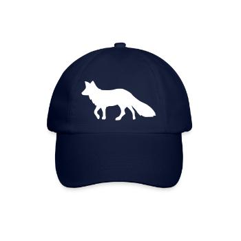 Fox white fox white - Baseball Cap - blue/blue - Front