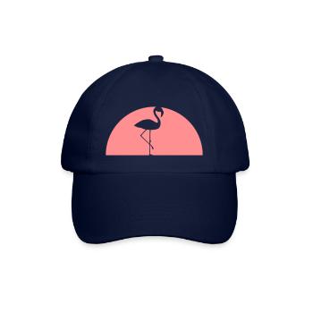 sunrise vacation palms vacation sun summer in - Baseball Cap - blue/blue - Front