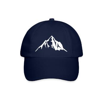 mountains mountain - Baseball Cap - blue/blue - Front
