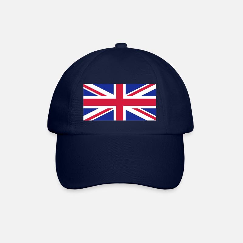 union jack - Baseballkappe - Blau/Blau