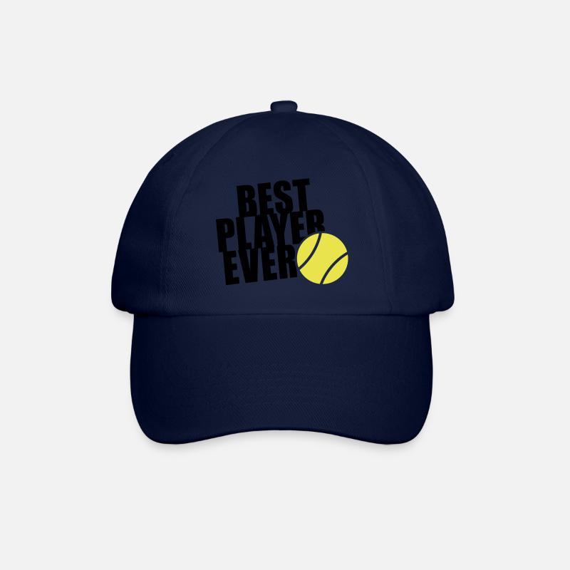 BEST TENNIS PLAYER EVER 2C - Baseballkappe - Blau/Blau