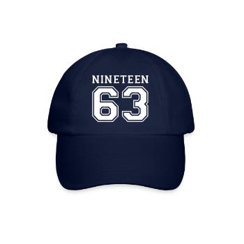 1963 - Baseball Cap - blue/blue - Front