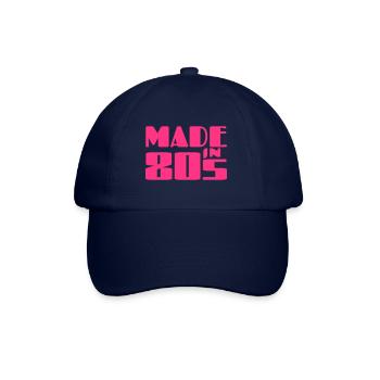 Made in 80s - Baseball Cap - blue/blue - Front
