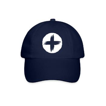 RK invertiert - Baseballkappe - Blau/Blau - Vorne