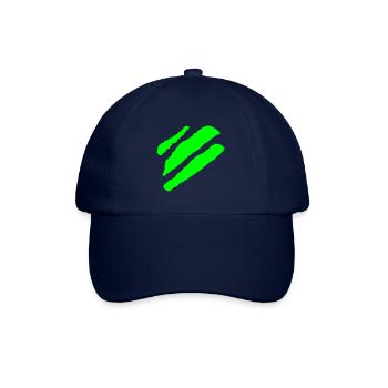 Minimal stripes - Baseball Cap - blue/blue - Front