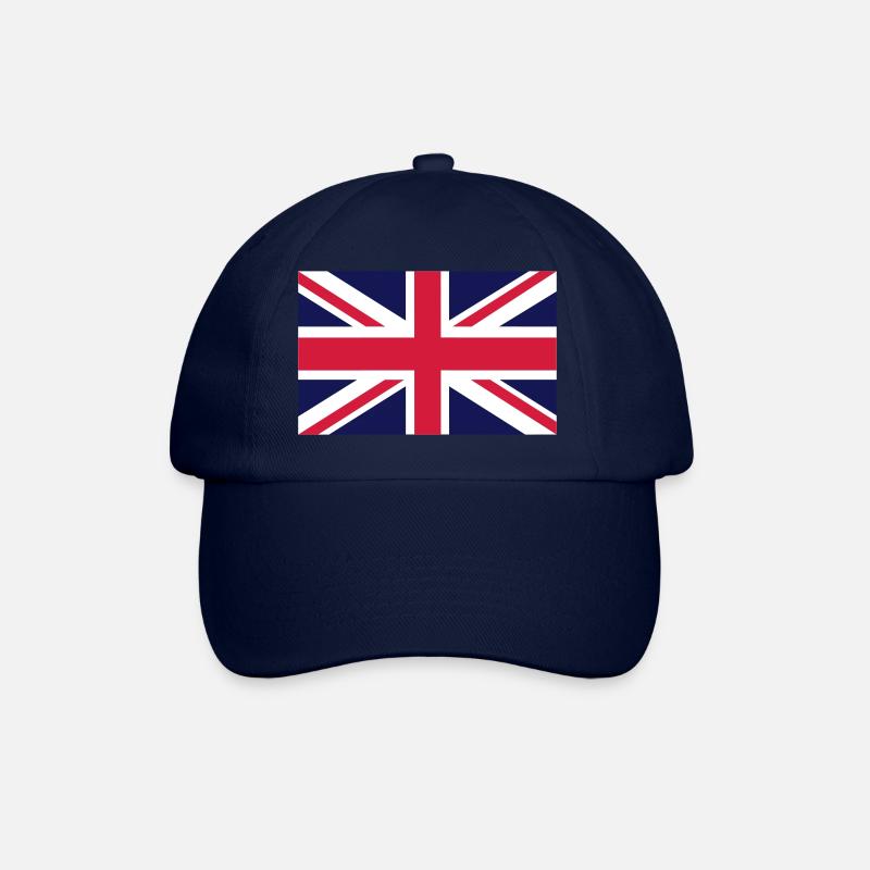 British Flag - Baseball Cap - blue/blue