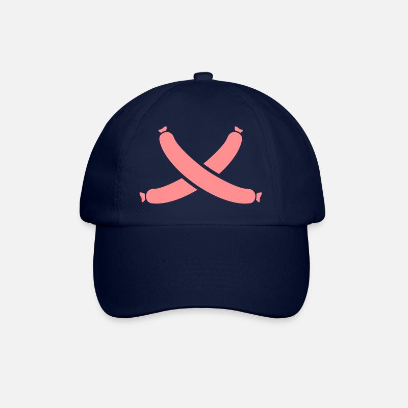 Saucisse - Casquette classique - bleu/bleu