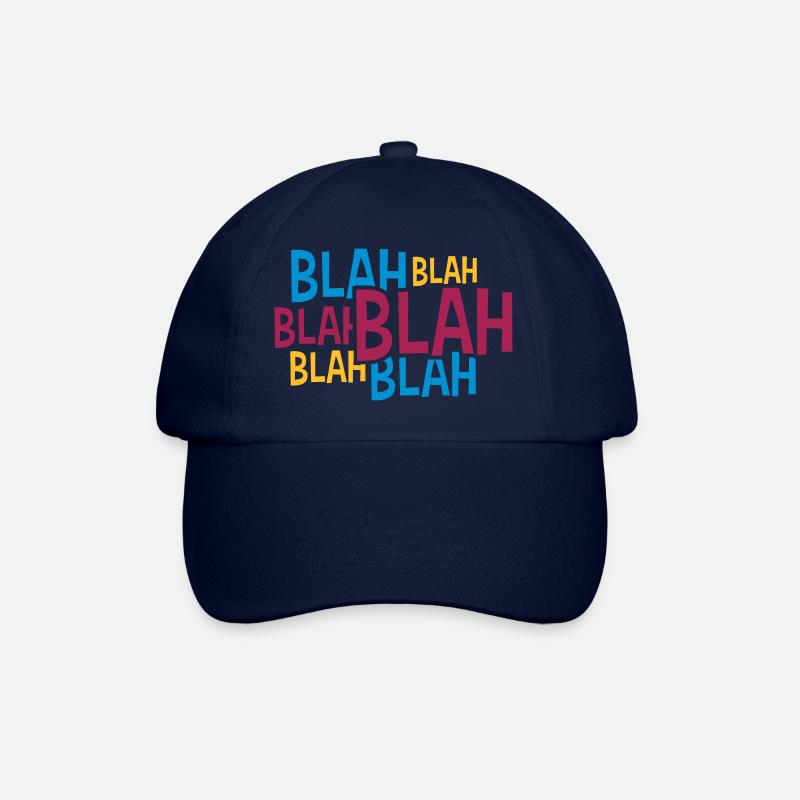 Comic Blah Coloré - Casquette classique - bleu/bleu