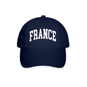 France - Baseballkappe - Blau/Blau - Vorne