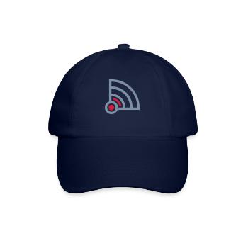 Logo Wifi sans connexion - Casquette classique - bleu/bleu - Devant