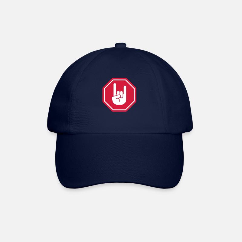 Metal hand - Casquette classique - bleu/bleu