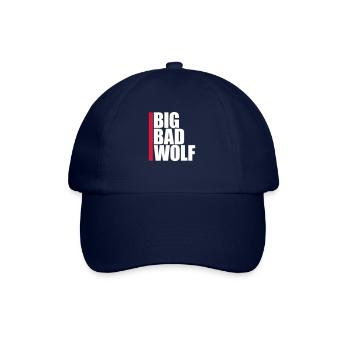 Citation du Grand Méchant Loup - Casquette classique - bleu/bleu - Devant