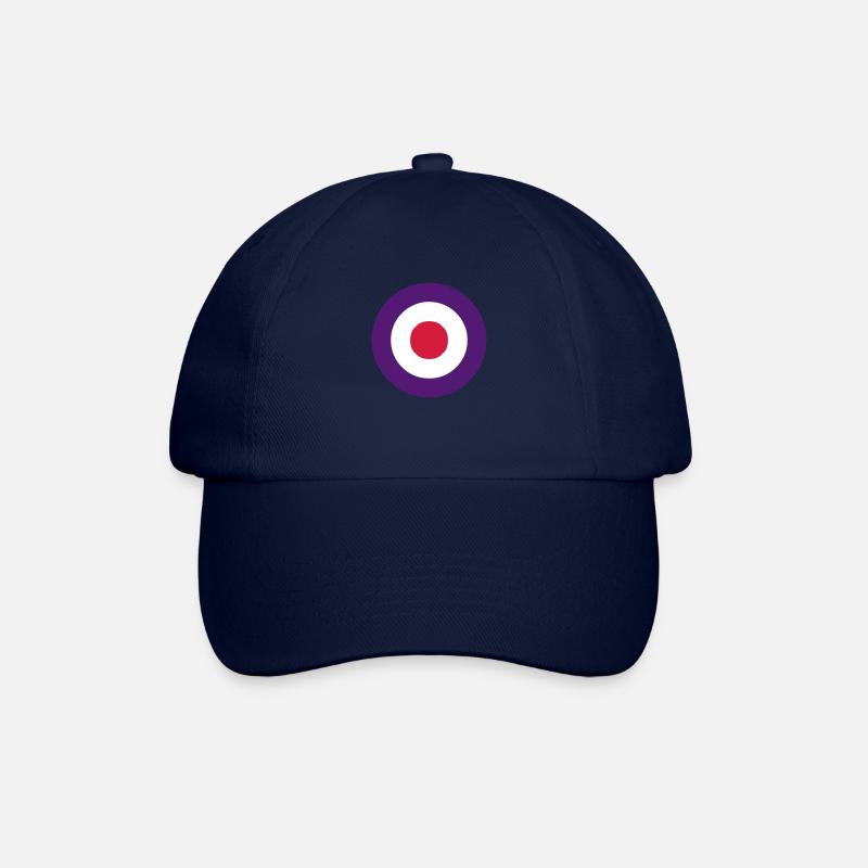 mod symbol - Baseballkappe - Blau/Blau