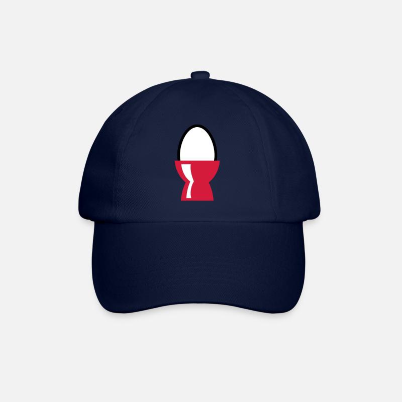 Ei - Baseballkappe - Blau/Blau