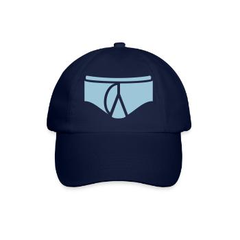 slip masculin / male underpant (1c) - Casquette classique - bleu/bleu - Devant
