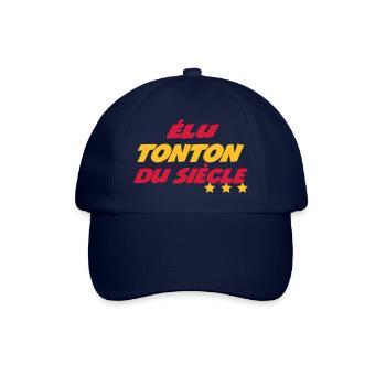 Elu TONTON du siècle - Casquette classique - bleu/bleu - Devant