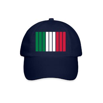 Rayures Italie - Casquette classique - bleu/bleu - Devant