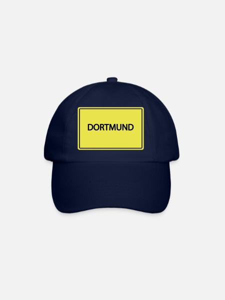 ortsschild dortmund - Baseballkappe - Blau/Blau