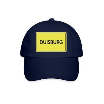 ortsschild duisburg - Baseballkappe - Blau/Blau - Vorne