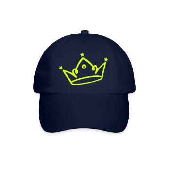 krone 1 - Baseballkappe - Blau/Blau - Vorne