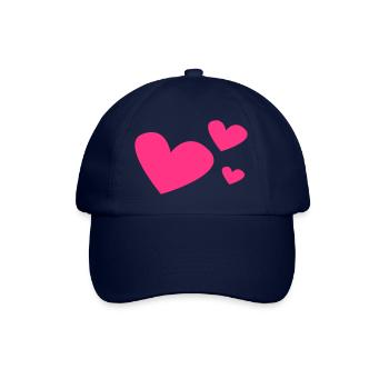 cœur - Casquette classique - bleu/bleu - Devant