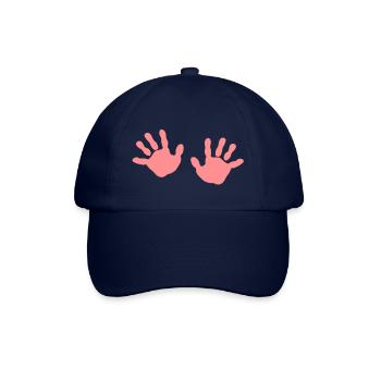 Bébé mains - Casquette classique - bleu/bleu - Devant