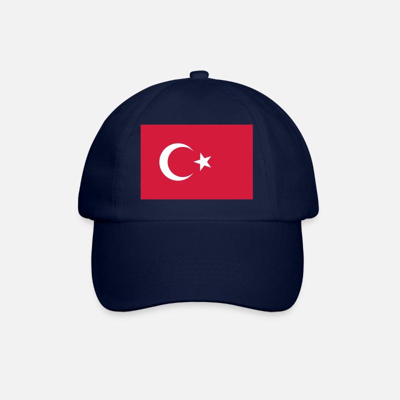 Türkei - Baseballkappe - Blau/Blau