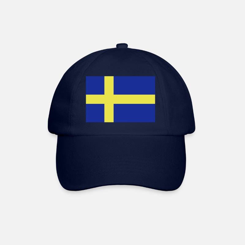 schweden - Baseball Cap - blue/blue