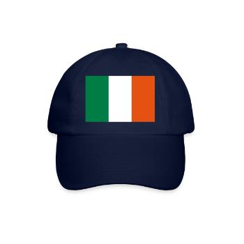 drapeau_irlande - Casquette classique - bleu/bleu - Devant