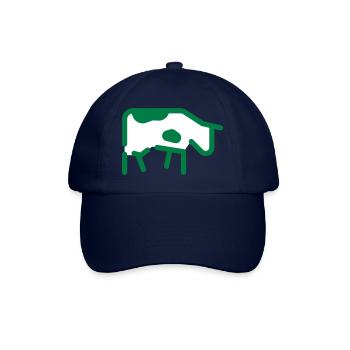 cow - Baseball Cap - blue/blue - Front
