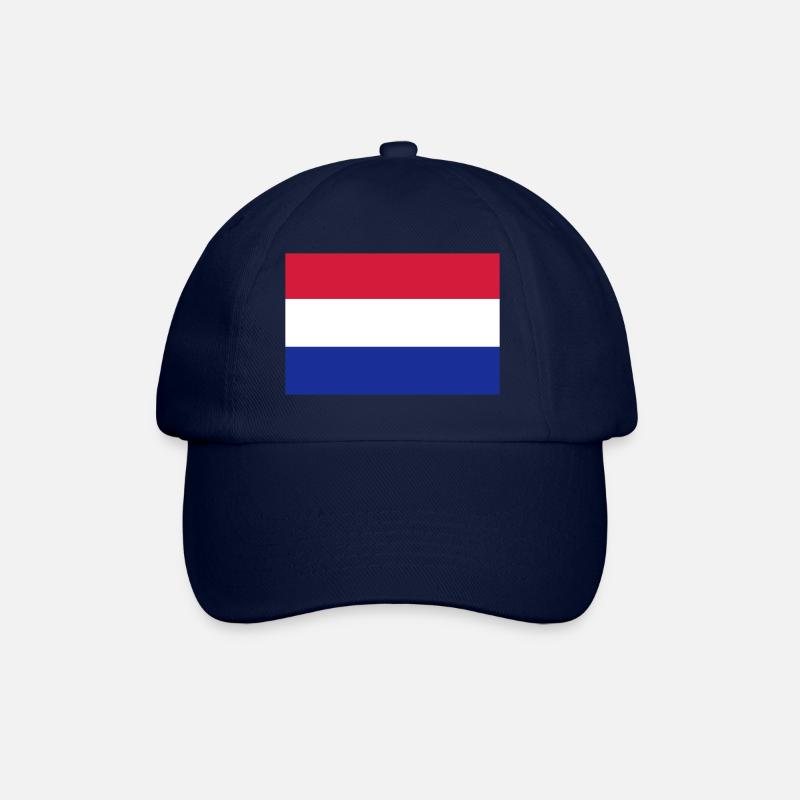 Pays-Bas, Pays-Bas, Pays-Bas, drapeau, drapeau - Casquette classique - bleu/bleu