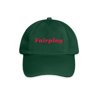 Fair-play - Casquette classique - vert bouteille - Devant