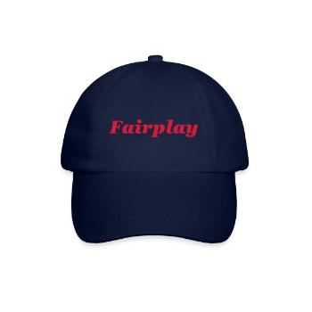 Fair play - Baseball Cap - blue/blue - Front