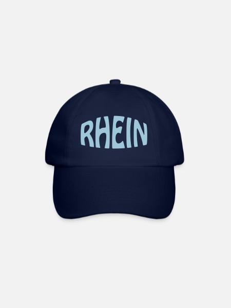RHEIN - Baseballkappe - Blau/Blau