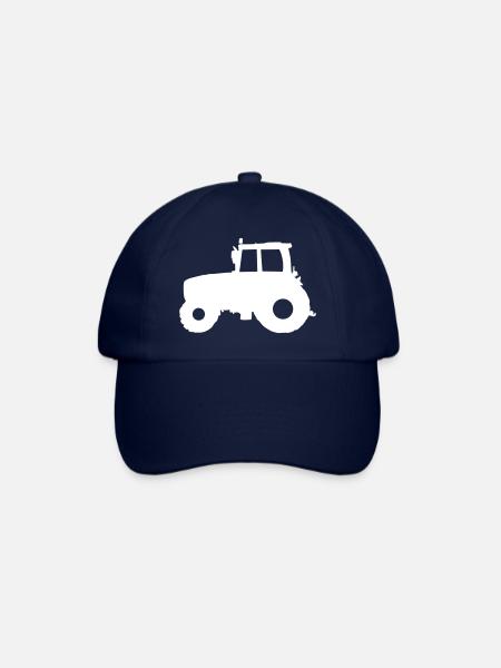 Traktor Trecker - Baseballkappe - Blau/Blau