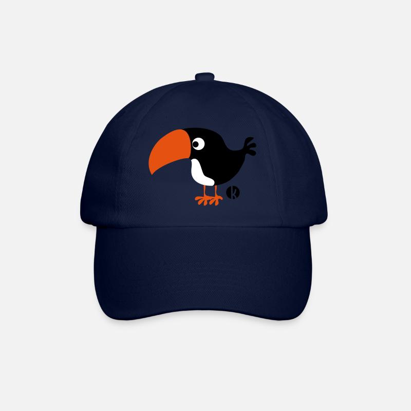 Tukan - Baseballkappe - Blau/Blau