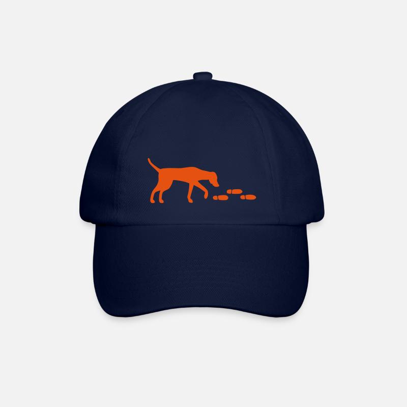 Viszla Mantrailer - Baseball Cap - blue/blue