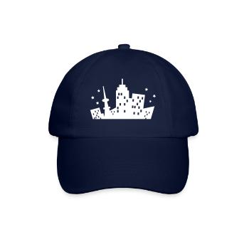 A City Skyline - Baseball Cap - blue/blue - Front